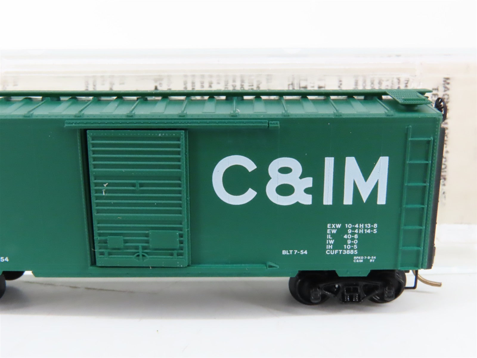 N Kadee Micro-Trains MTL 20790 C&IM Chicago & Illinois Midland 40' Box Car 16130