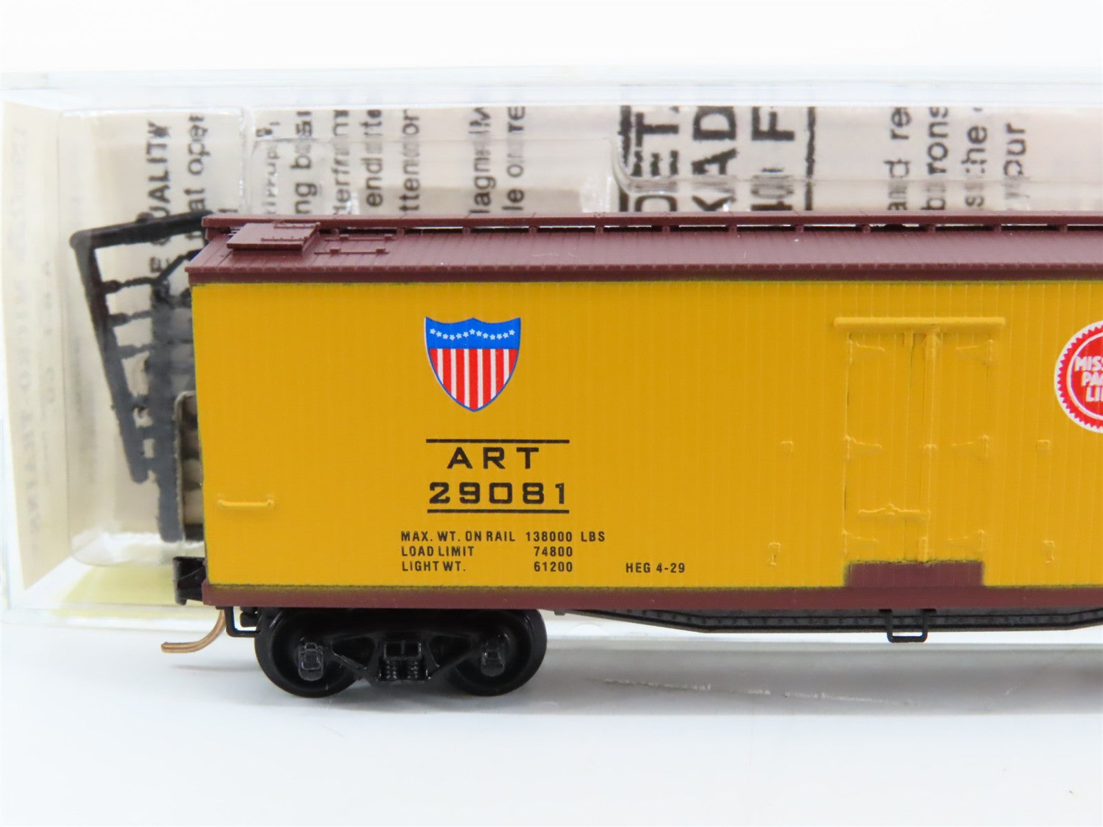 N Scale Micro-Trains MTL 49290 American Refrigerator Transit 40' Reefer RTR