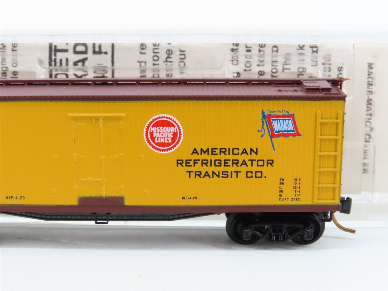 N Scale Micro-Trains MTL 49290 American Refrigerator Transit 40' Reefer RTR