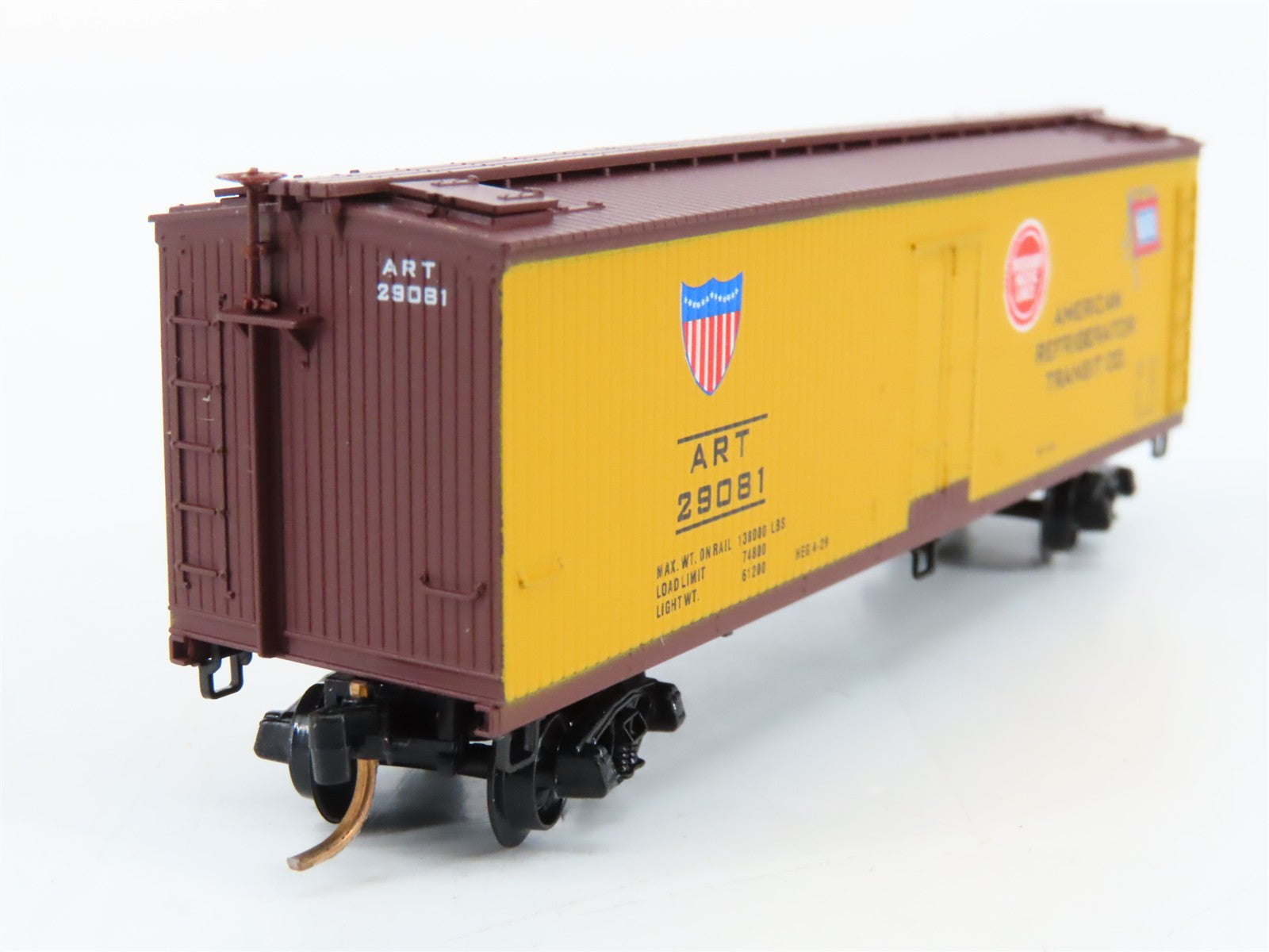 N Scale Micro-Trains MTL 49290 American Refrigerator Transit 40' Reefer RTR