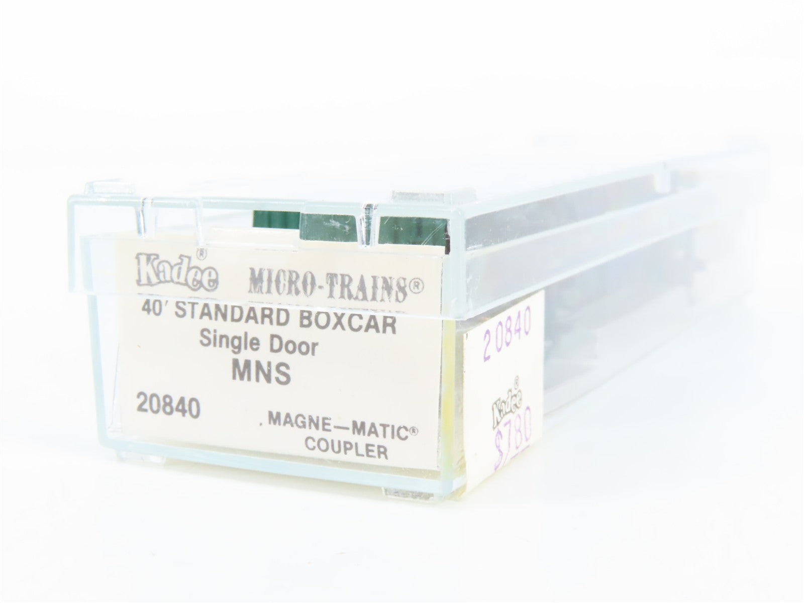 N Scale Kadee Micro-Trains MTL 20840 MNS 40' Single Door Box Car 1018 RTR
