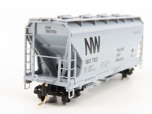 N Scale Micro-Trains MTL 92050 NW Norfolk & Western 2-Bay Covered Hopper RTR
