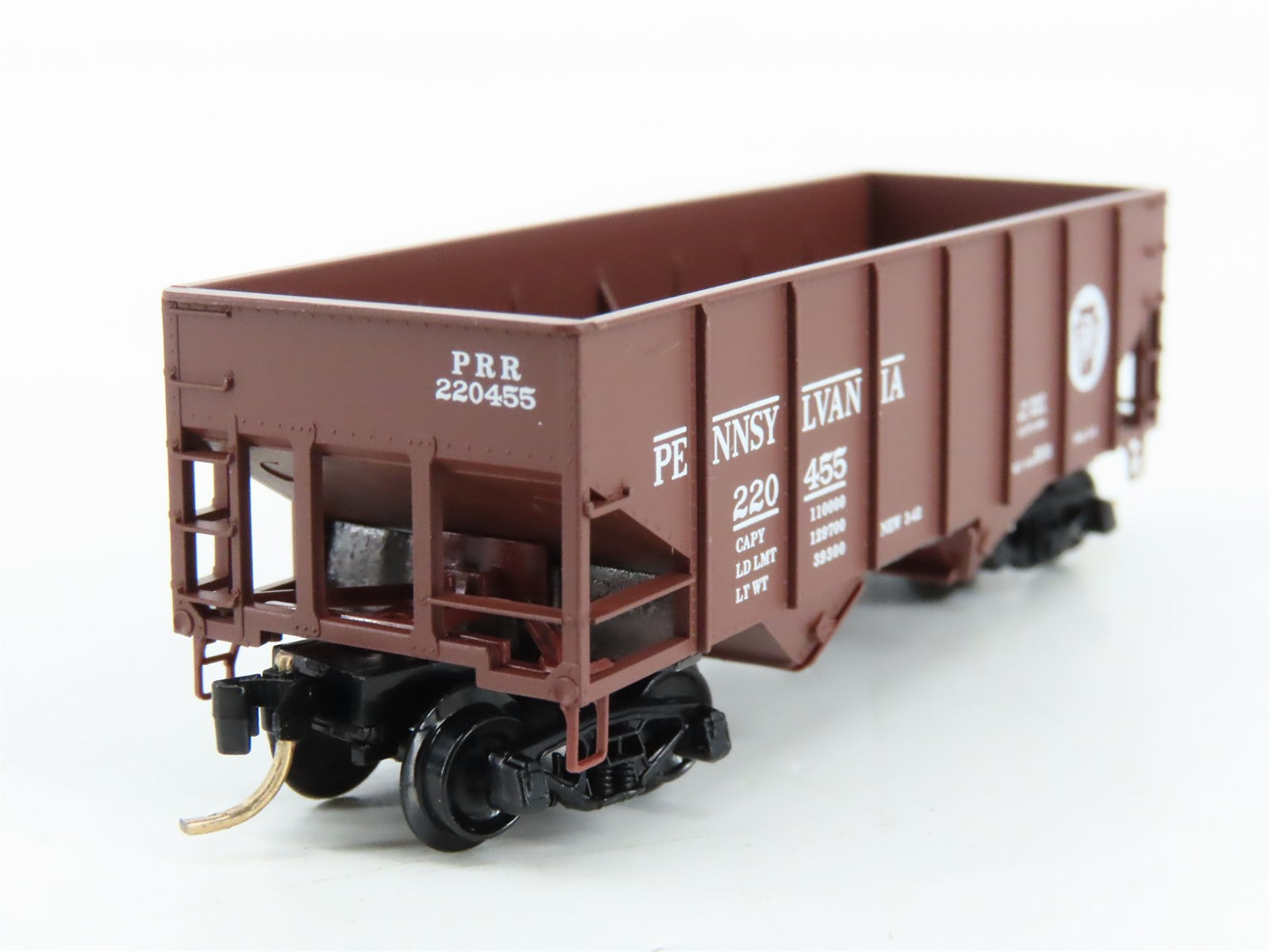 N Scale Micro-Trains MTL 56060 PRR Pennsylvania 33' 2-Bay Hopper 220455 RTR