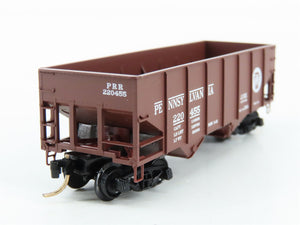 N Scale Micro-Trains MTL 56060 PRR Pennsylvania 33' 2-Bay Hopper 220455 RTR