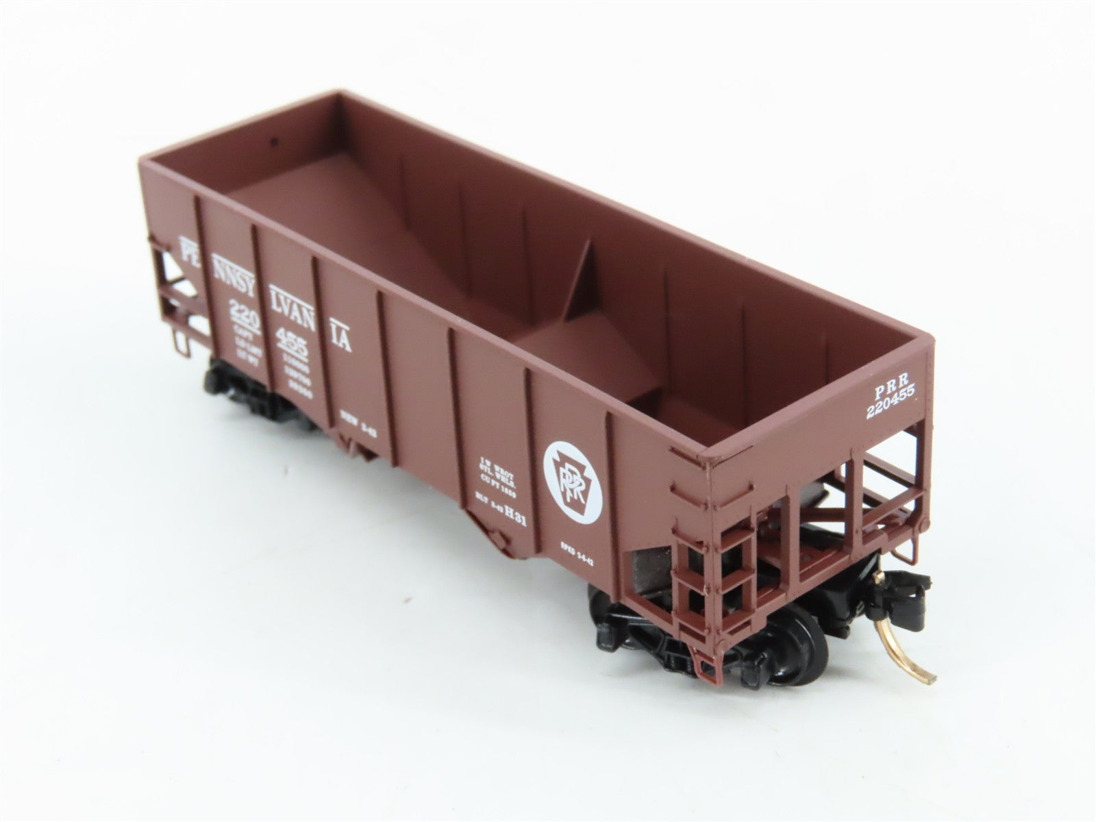 N Scale Micro-Trains MTL 56060 PRR Pennsylvania 33' 2-Bay Hopper 220455 RTR