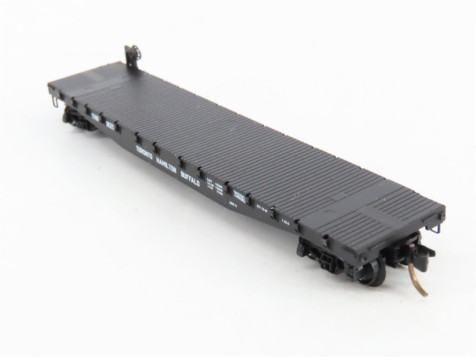 N Scale Micro-Trains MTL 45150 Toronto, Hamilton & Buffalo 50' Flat Car RTR