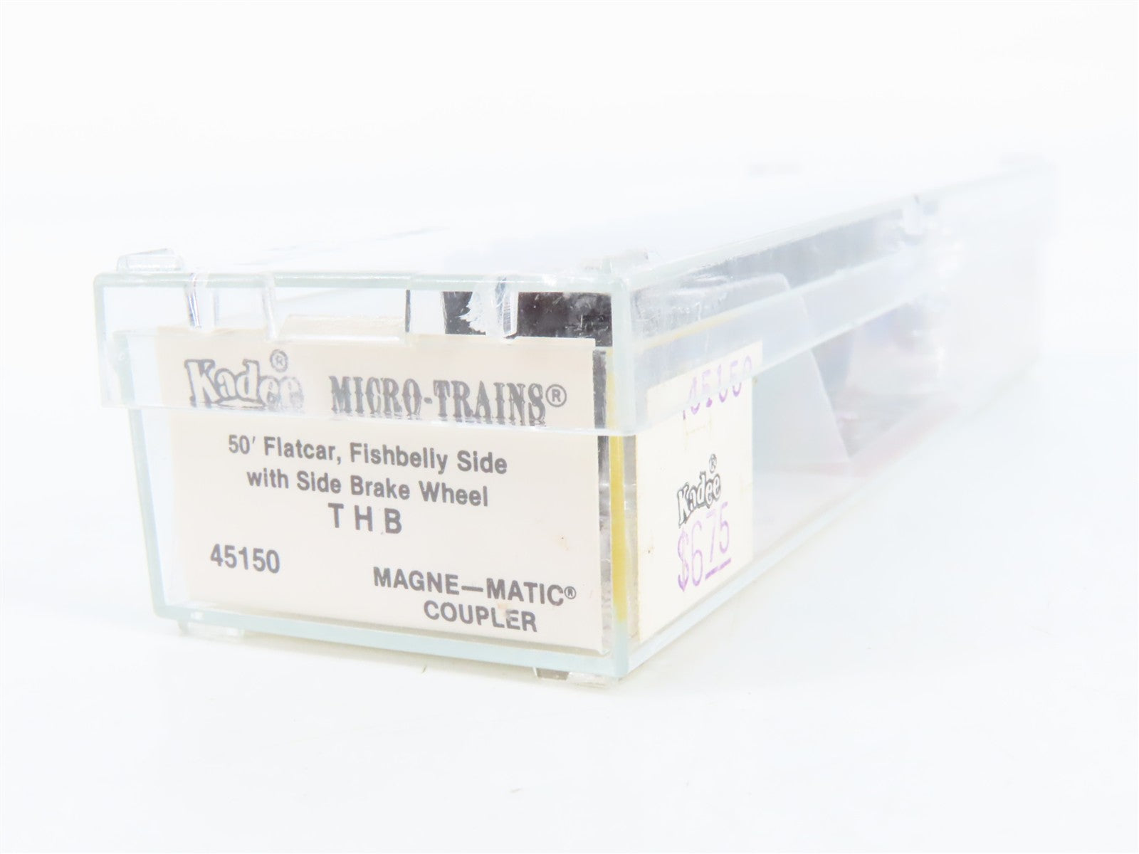 N Scale Micro-Trains MTL 45150 Toronto, Hamilton & Buffalo 50' Flat Car RTR