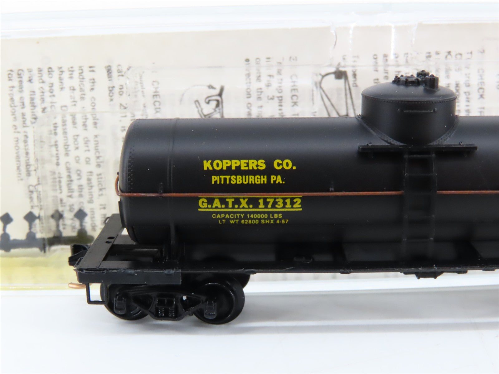 N Scale Micro-Trains MTL 65220 GATX 39' Single Dome Tank Car 17312 RTR