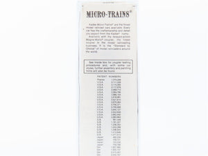 N Scale Micro-Trains MTL 65220 GATX 39' Single Dome Tank Car 17312 RTR