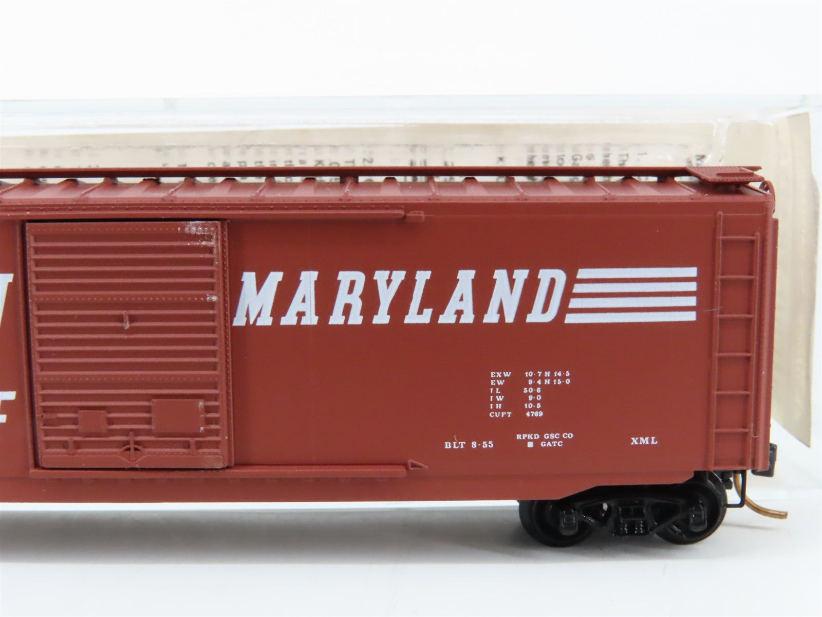 N Scale Micro-Trains MTL 31160 Western Maryland 50' Box Car 34006 RTR