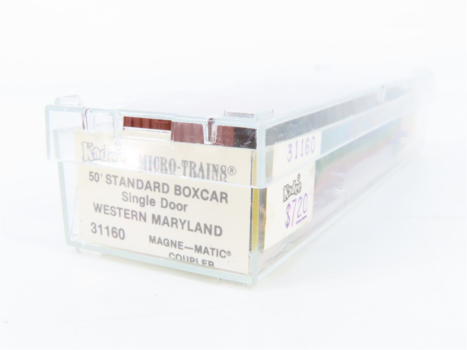 N Scale Micro-Trains MTL 31160 Western Maryland 50' Box Car 34006 RTR