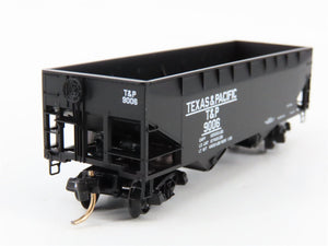 N Scale Micro-Trains MTL 55120 T&P Texas & Pacific 33' 2-Bay Hopper 9006 RTR