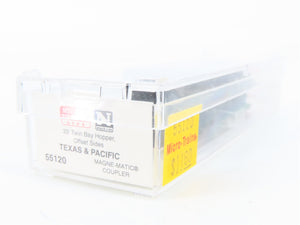 N Scale Micro-Trains MTL 55120 T&P Texas & Pacific 33' 2-Bay Hopper 9006 RTR