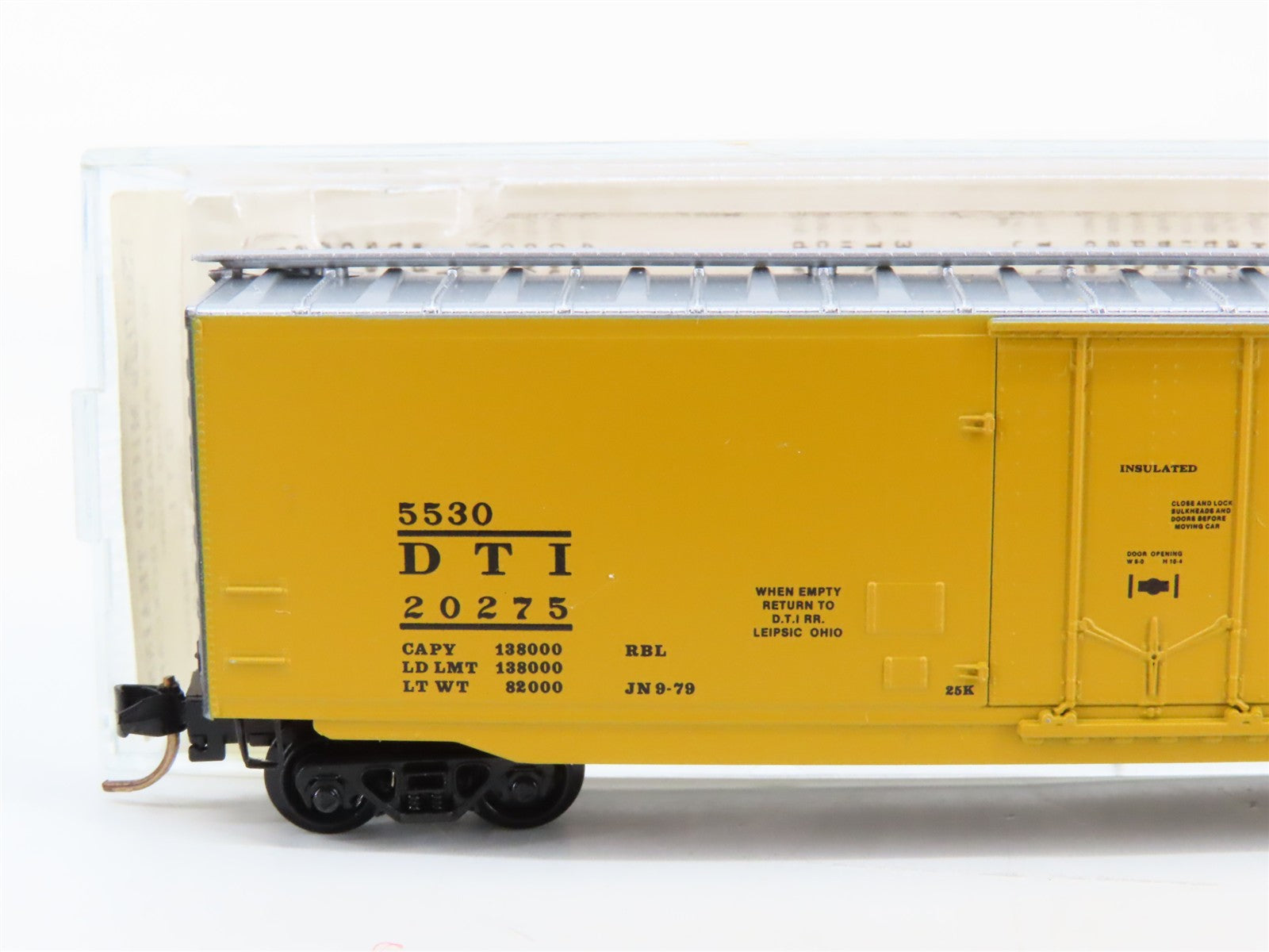 N Scale Micro-Trains MTL 32150 Detroit, Toledo & Ironton 50' Box Car RTR