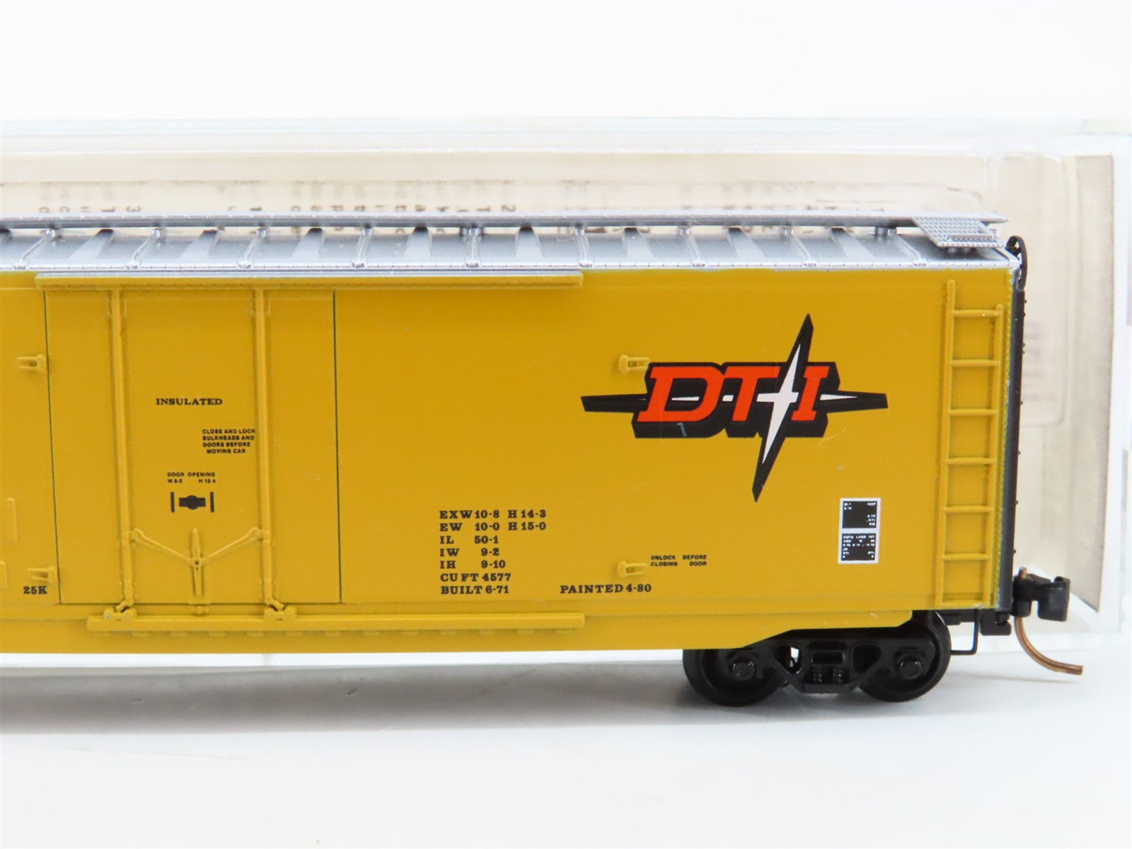 N Scale Micro-Trains MTL 32150 Detroit, Toledo & Ironton 50' Box Car RTR