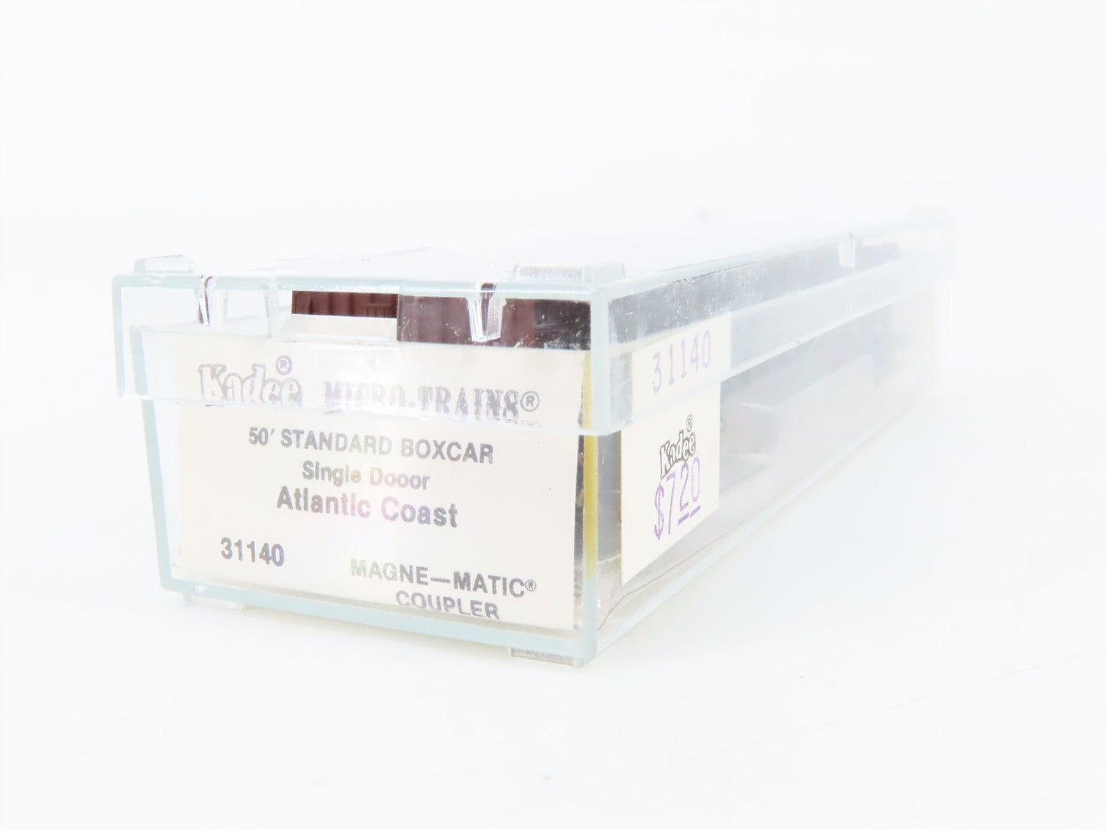 N Kadee Micro-Trains MTL 31140 ACL Atlantic Coast Line 50' Box Car 31457 RTR