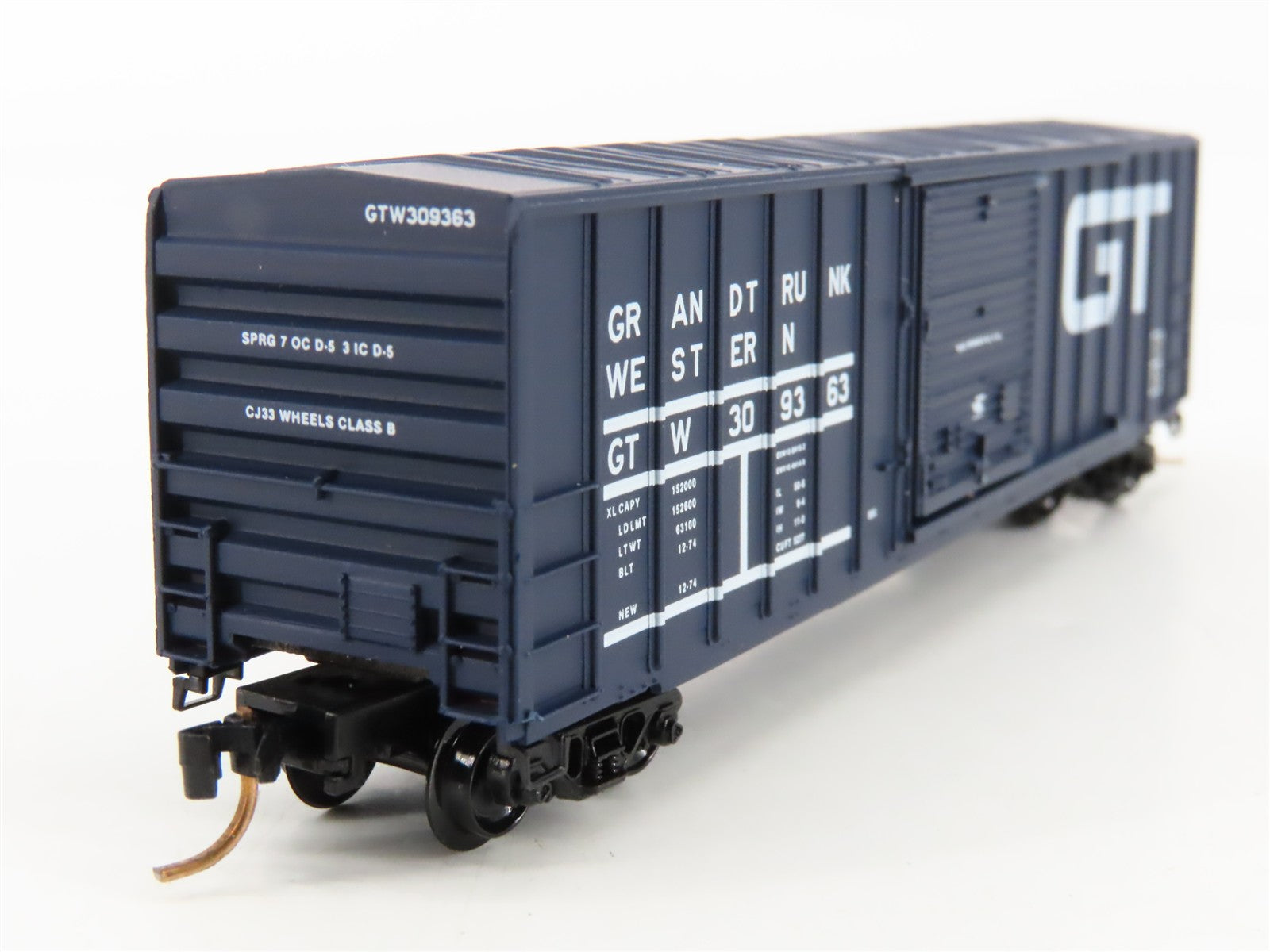 N Kadee Micro-Trains MTL 25390 GTW Grand Trunk Western 50' Box Car 309363 RTR