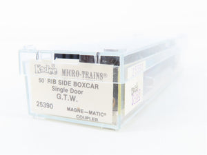 N Kadee Micro-Trains MTL 25390 GTW Grand Trunk Western 50' Box Car 309363 RTR