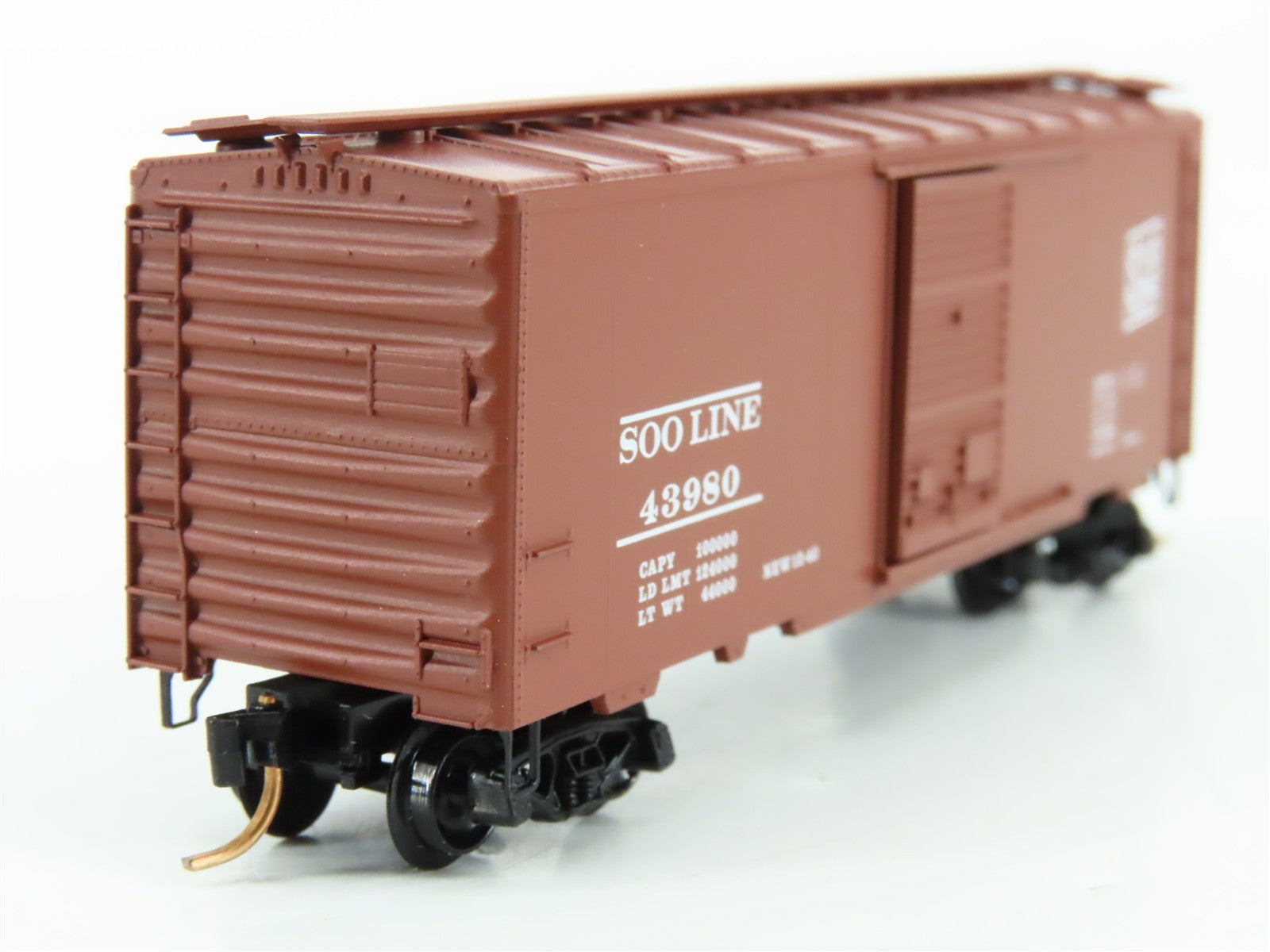 N Scale Kadee Micro-Trains MTL 20750 SOO Line 40' Single Door Box Car 43980 RTR