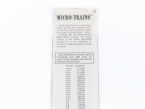 N Scale Kadee Micro-Trains MTL 20750 SOO Line 40' Single Door Box Car 43980 RTR