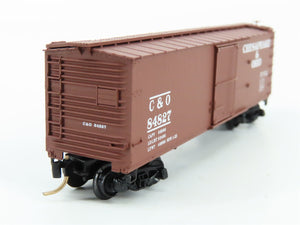 N Scale Micro-Trains MTL 39170 C&O Chesapeake & Ohio Box Car 84827 RTR