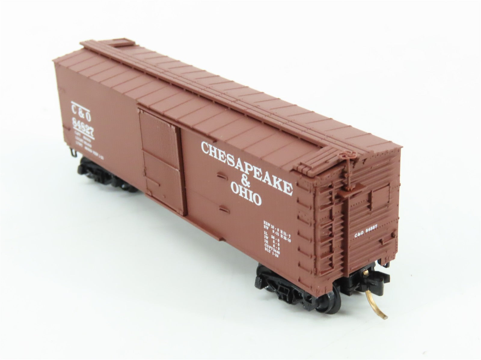 N Scale Micro-Trains MTL 39170 C&O Chesapeake & Ohio Box Car 84827 RTR