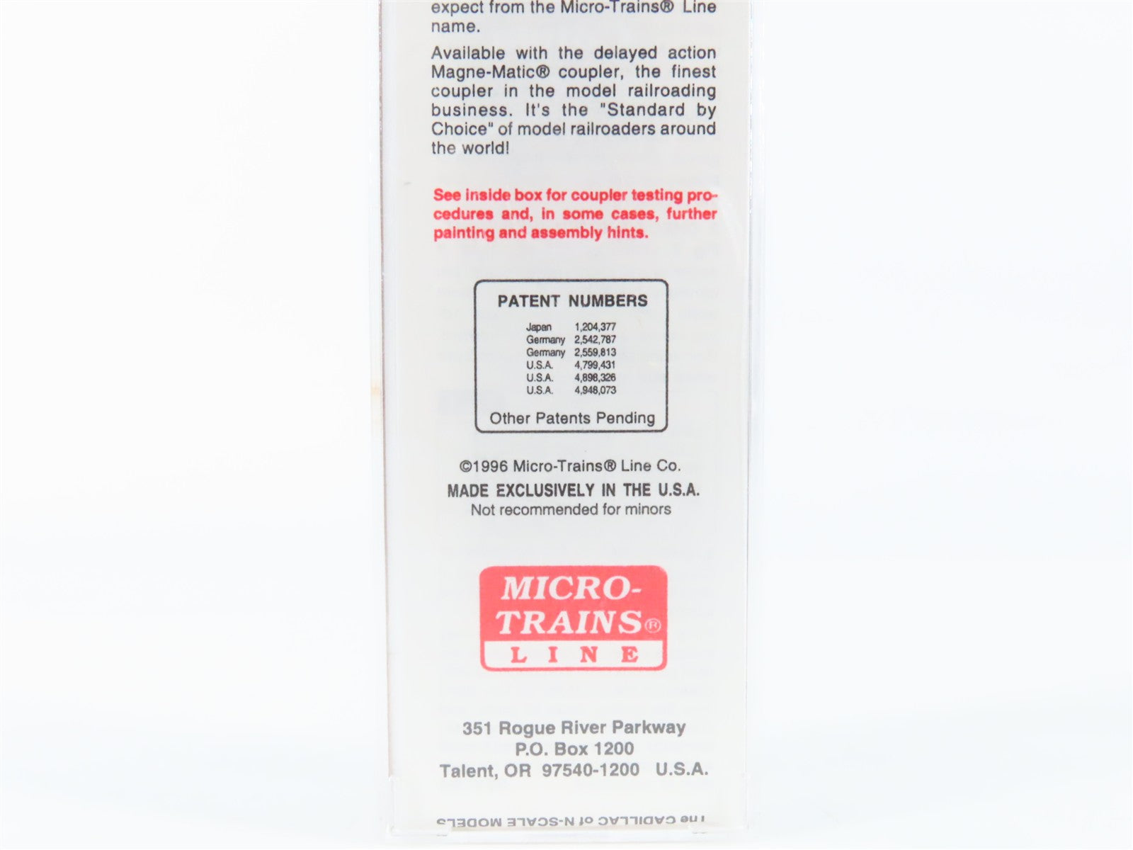 N Scale Micro-Trains MTL 39170 C&O Chesapeake & Ohio Box Car 84827 RTR