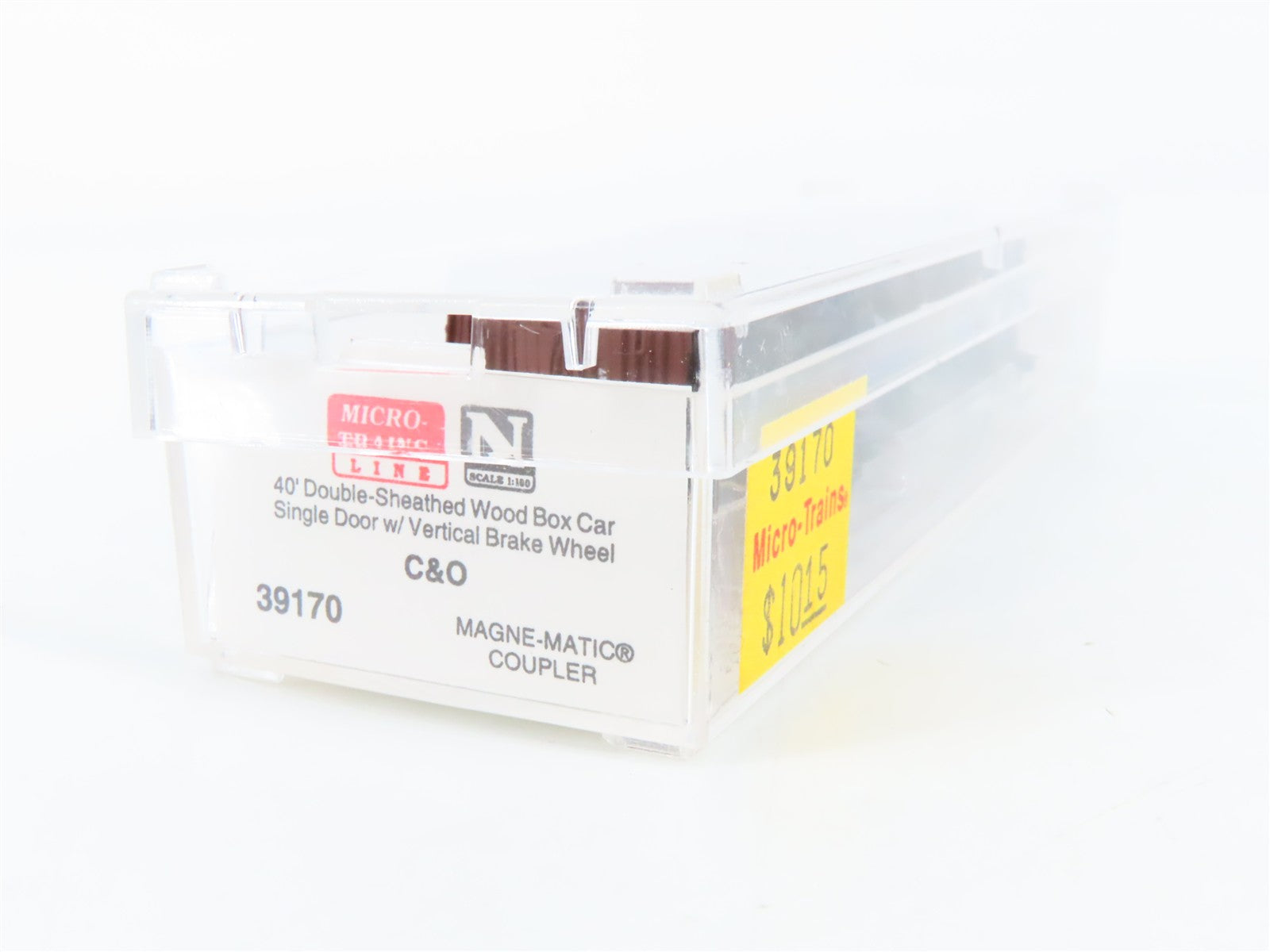 N Scale Micro-Trains MTL 39170 C&O Chesapeake & Ohio Box Car 84827 RTR