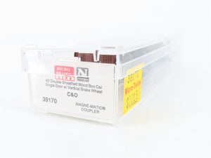 N Scale Micro-Trains MTL 39170 C&O Chesapeake & Ohio Box Car 84827 RTR