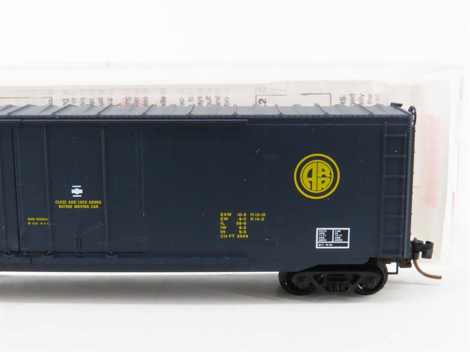 N Scale Micro-Trains MTL 75010 ARR Alaska Railroad 50' Box Car 10812 RTR