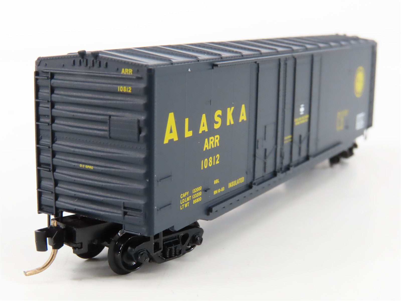 N Scale Micro-Trains MTL 75010 ARR Alaska Railroad 50' Box Car 10812 RTR