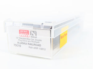 N Scale Micro-Trains MTL 75010 ARR Alaska Railroad 50' Box Car 10812 RTR