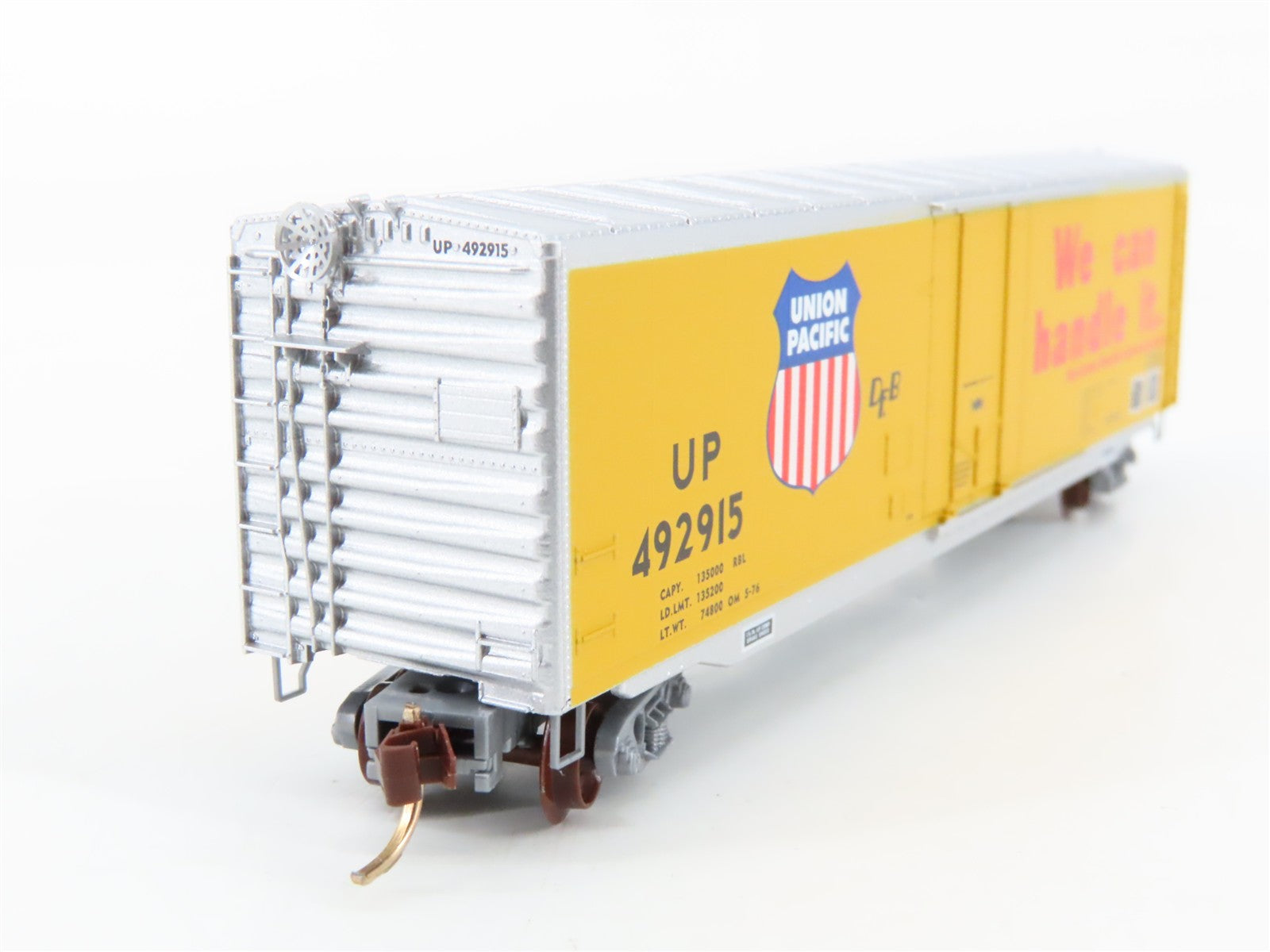 N Scale Micro-Trains MTL 38240 UP Union Pacific 50' Box Car 492915 RTR