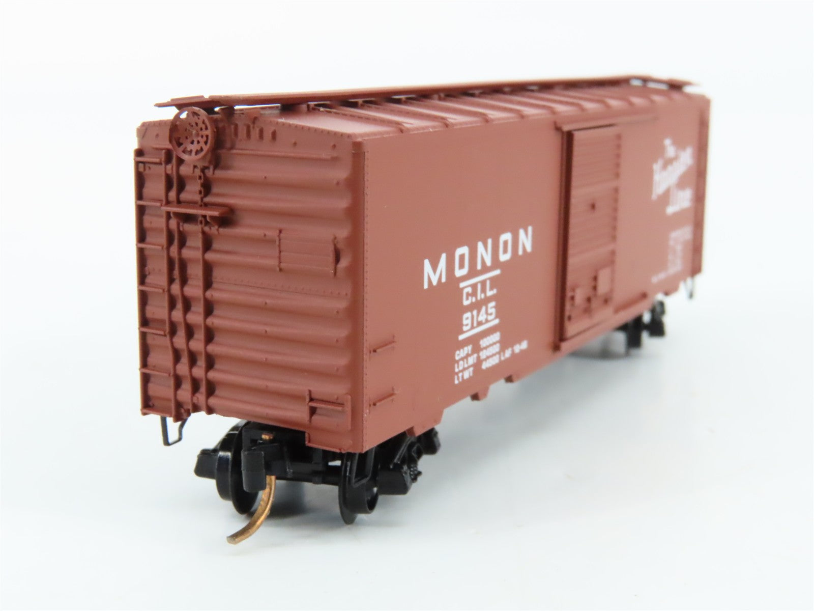 N Kadee Micro-Trains MTL 20740 CIL Monon The Hoosier Line 40' Box Car 9145 RTR