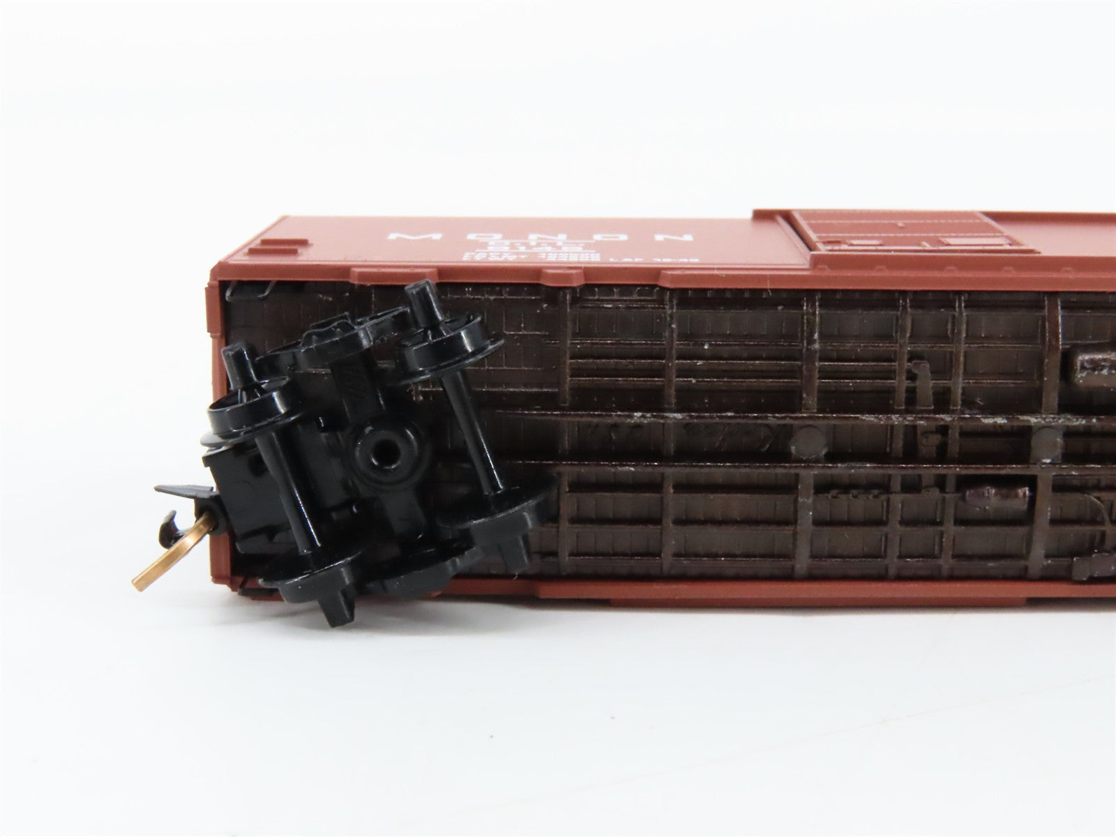 N Kadee Micro-Trains MTL 20740 CIL Monon The Hoosier Line 40' Box Car 9145 RTR