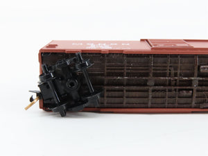 N Kadee Micro-Trains MTL 20740 CIL Monon The Hoosier Line 40' Box Car 9145 RTR