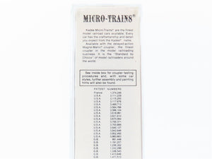 N Kadee Micro-Trains MTL 20740 CIL Monon The Hoosier Line 40' Box Car 9145 RTR