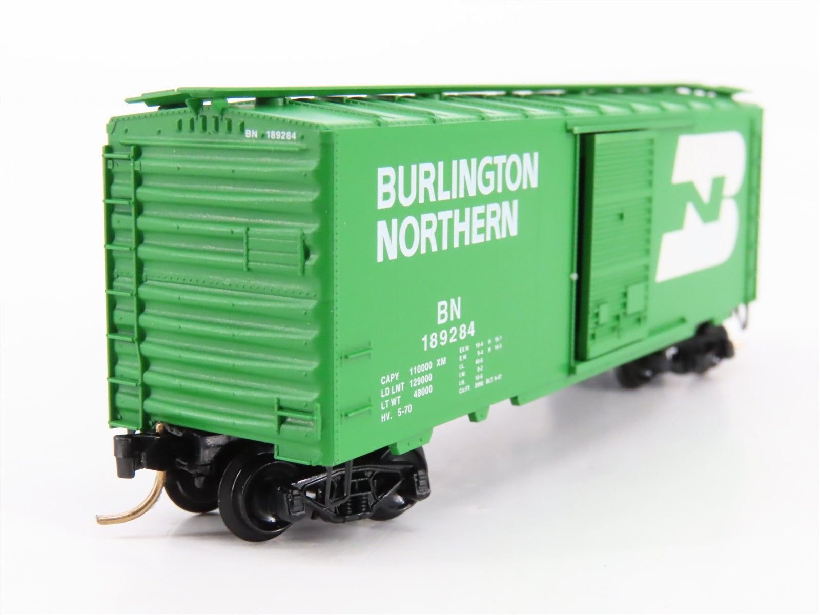 N Scale Micro-Trains MTL 20306 BN Burlington Northern 40' Box Car 189284 RTR