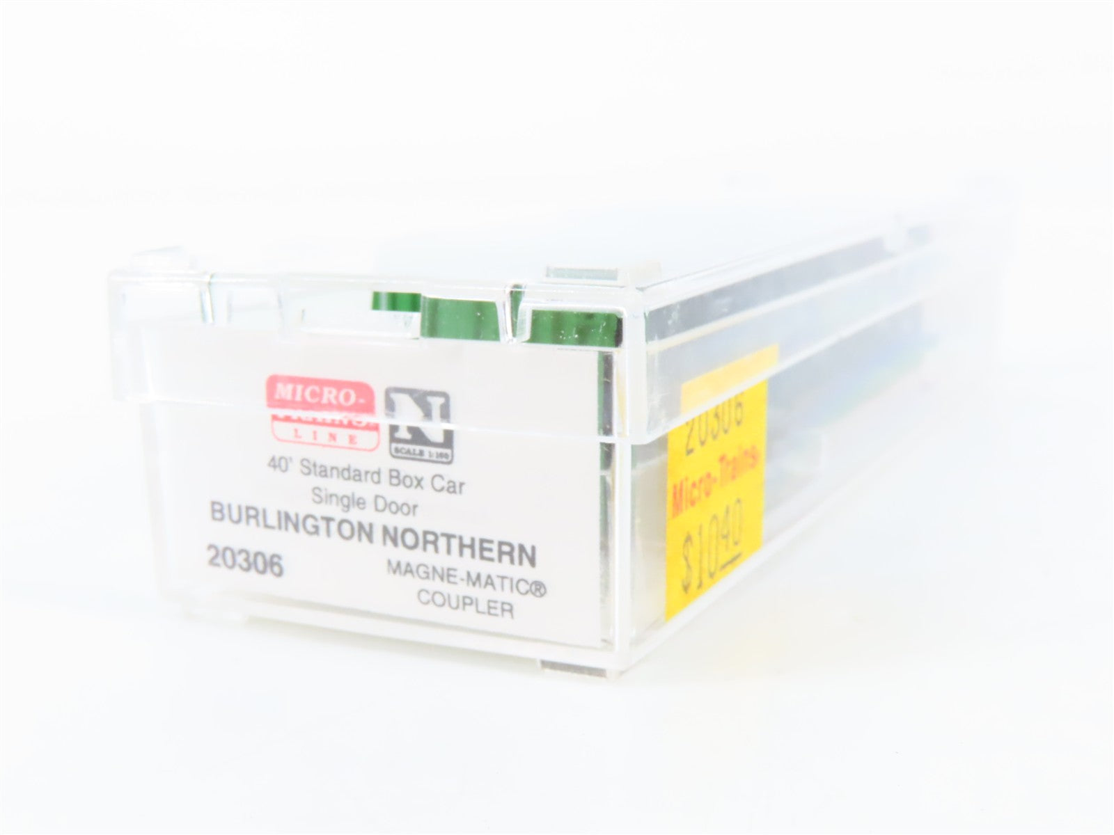 N Scale Micro-Trains MTL 20306 BN Burlington Northern 40' Box Car 189284 RTR