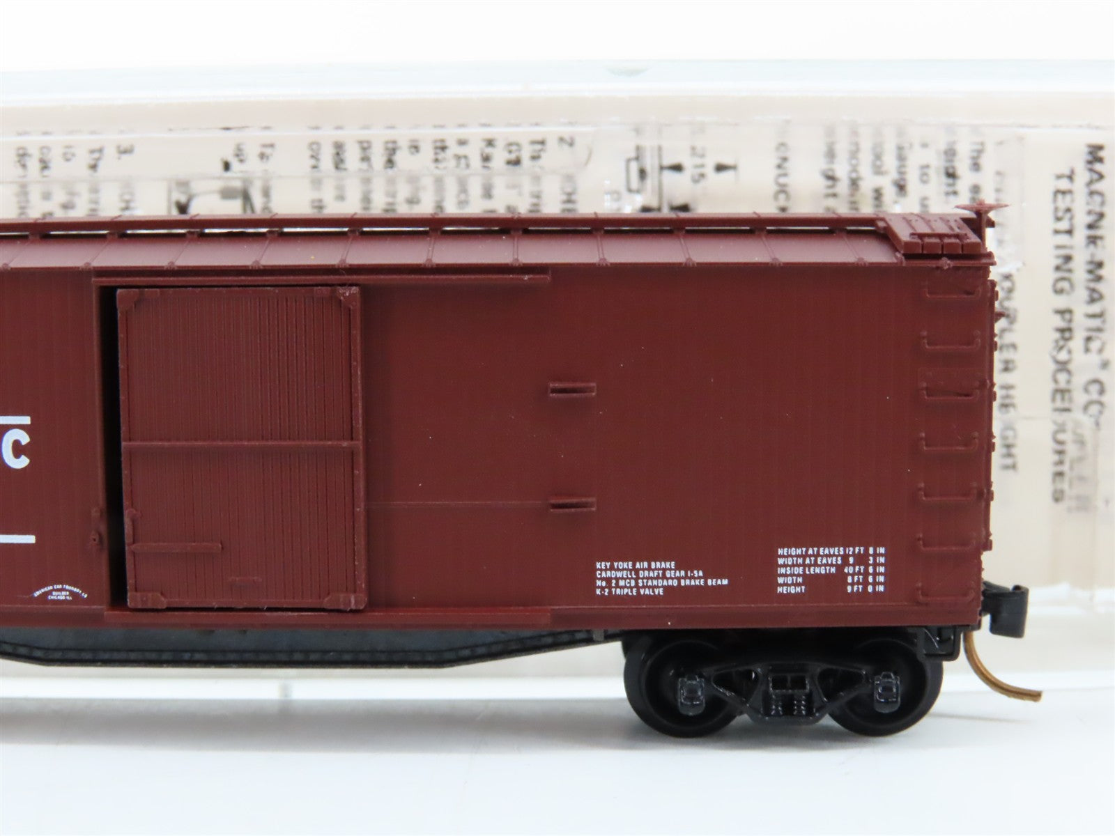 N Scale Micro-Trains MTL 39090 Missouri Pacific 40' Box Car 45231 RTR
