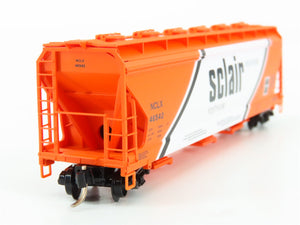 N Scale Micro-Trains MTL 93040 Sclair 3-Bay ACF Center Flow Covered Hopper RTR