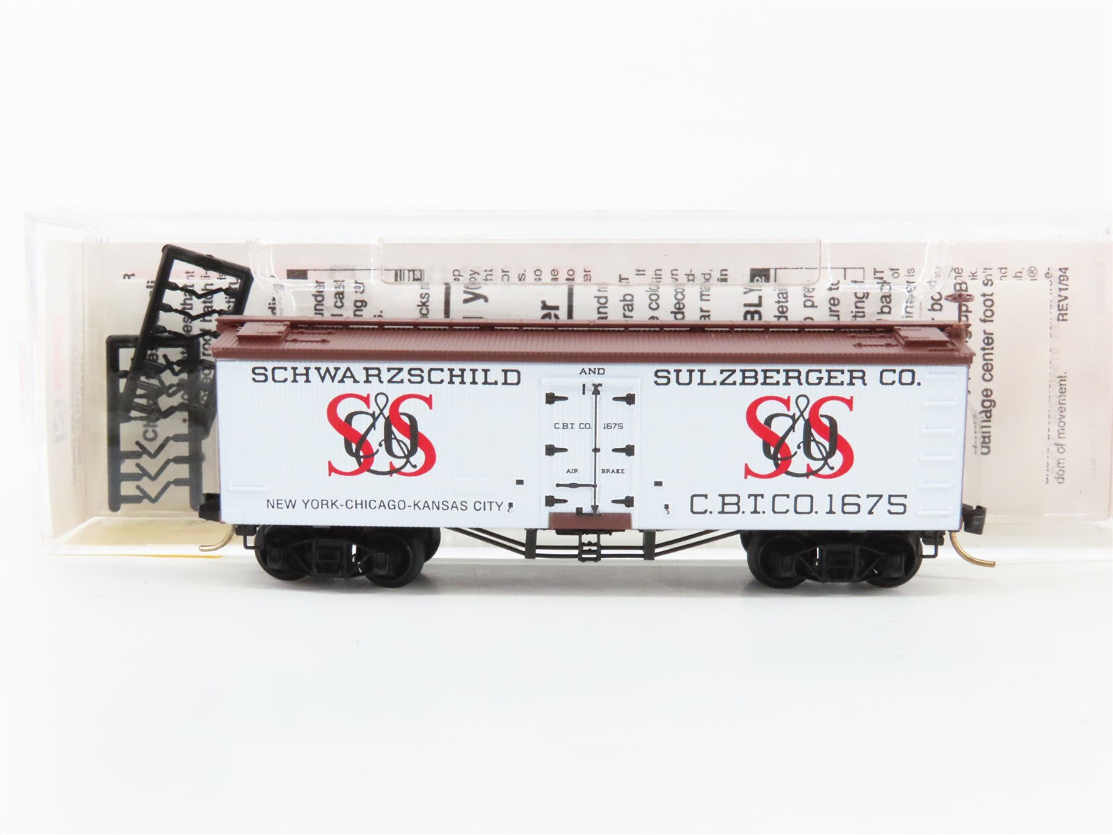 N Scale Micro-Trains MTL 58020 Schwarzschild & Sulzberger 36' Reefer RTR