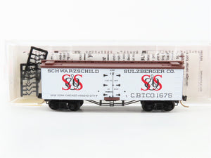 N Scale Micro-Trains MTL 58020 Schwarzschild & Sulzberger 36' Reefer RTR