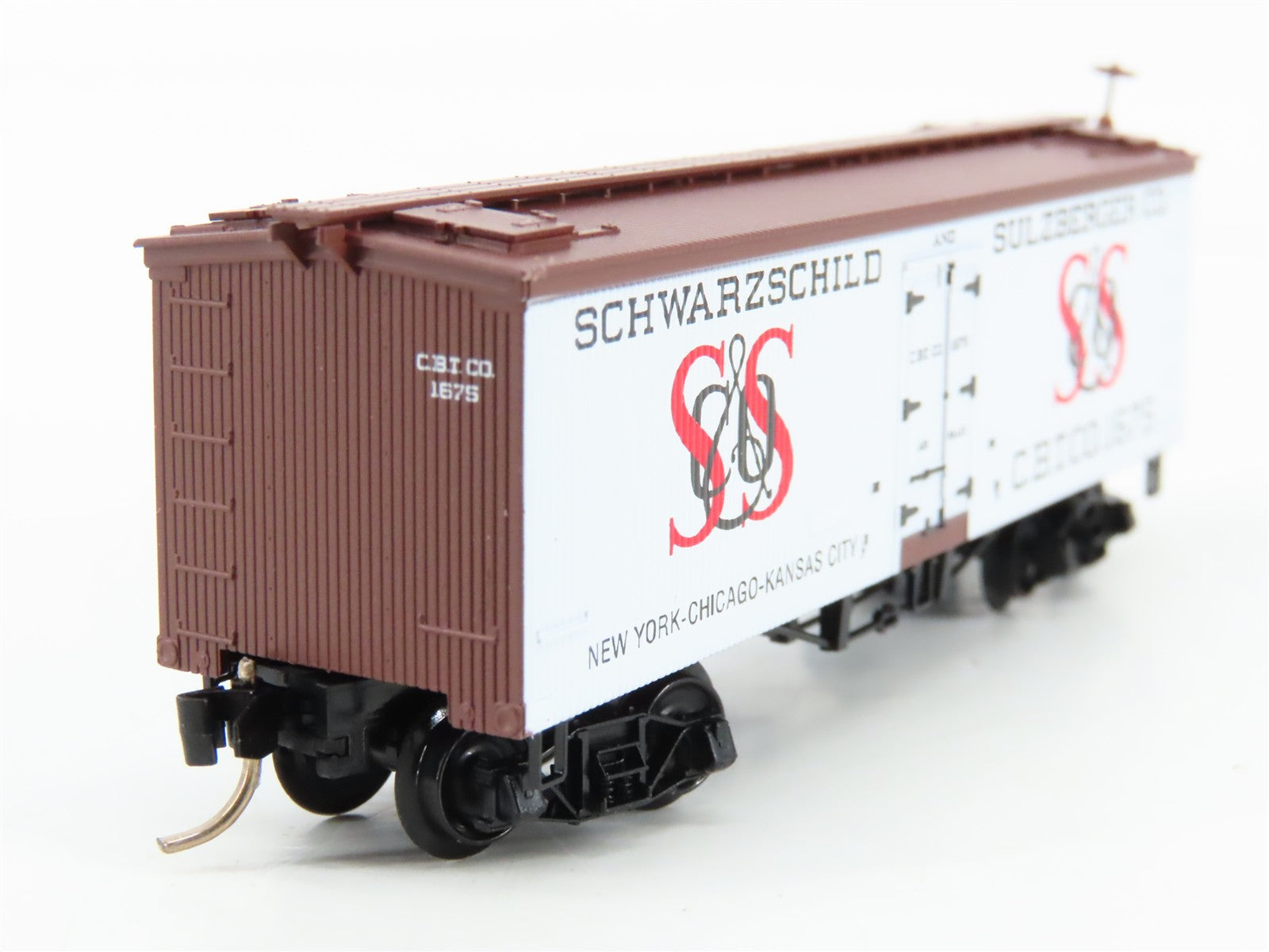 N Scale Micro-Trains MTL 58020 Schwarzschild & Sulzberger 36' Reefer RTR