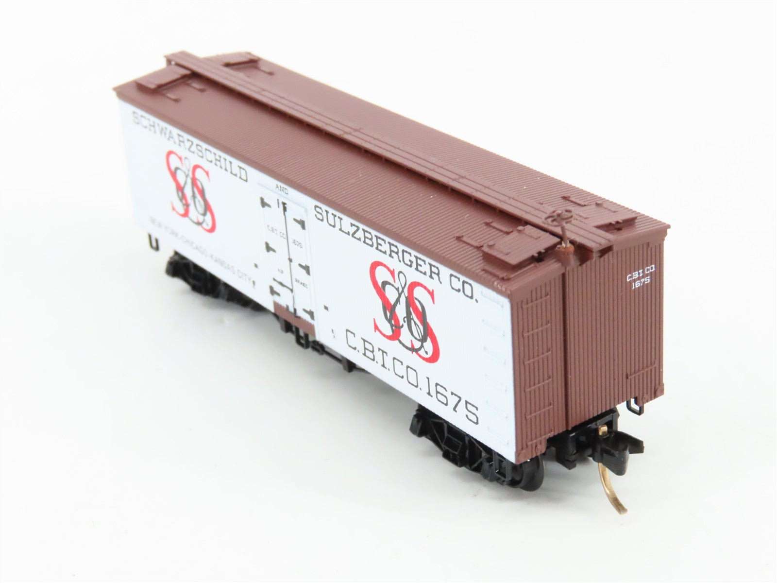 N Scale Micro-Trains MTL 58020 Schwarzschild & Sulzberger 36' Reefer RTR