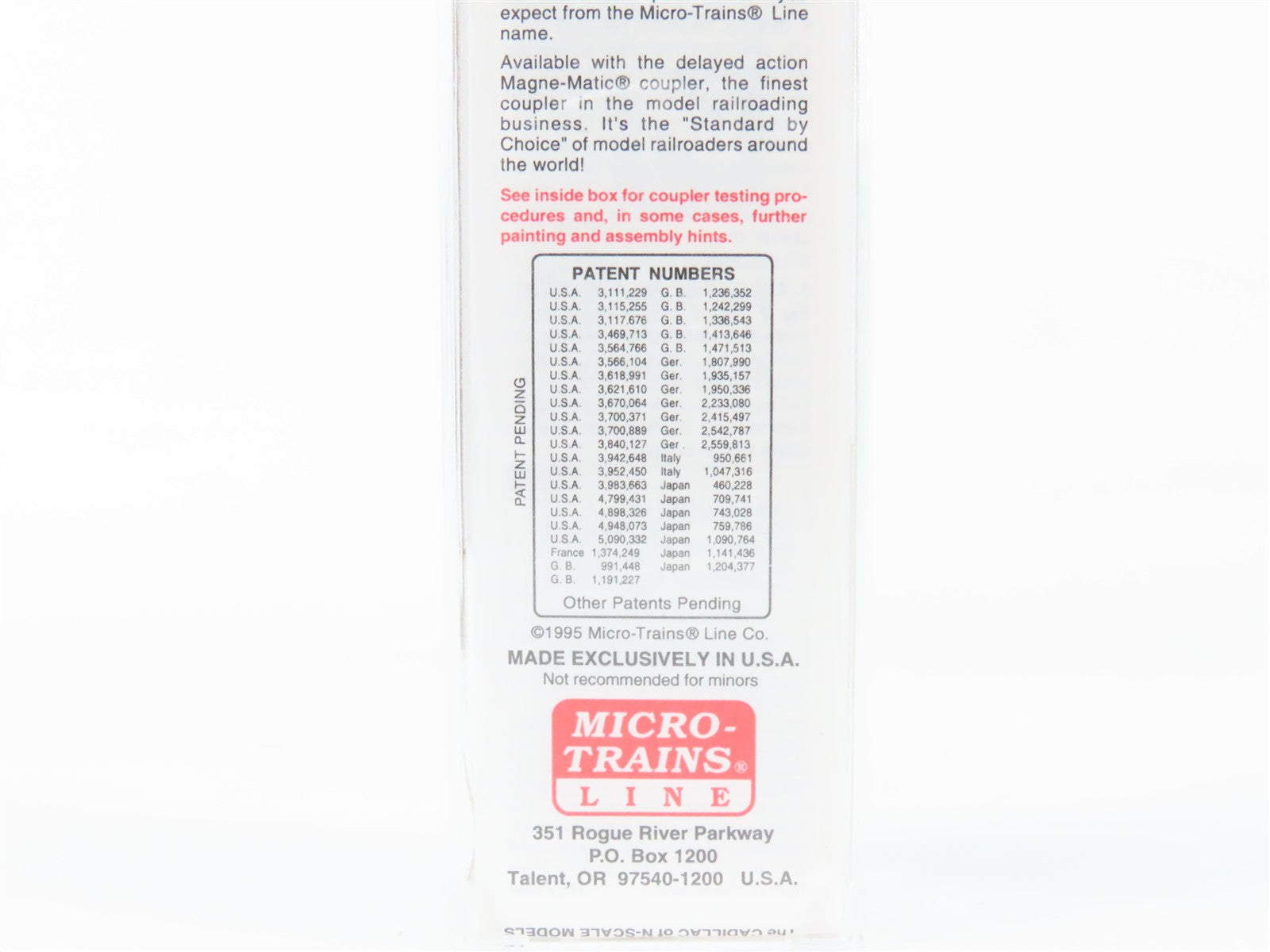 N Scale Micro-Trains MTL 58020 Schwarzschild & Sulzberger 36' Reefer RTR