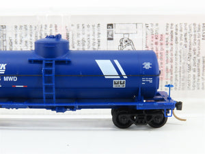 N Scale Micro-Trains MTL 65390 Montana Rail Link 39' Single Dome Tank Car RTR