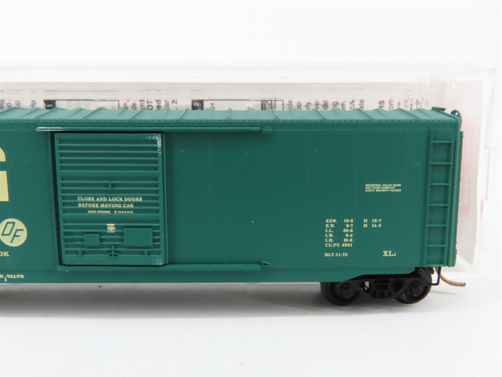 N Scale Micro-Trains MTL 77020 RDG Reading 50' Box Car 20054 RTR