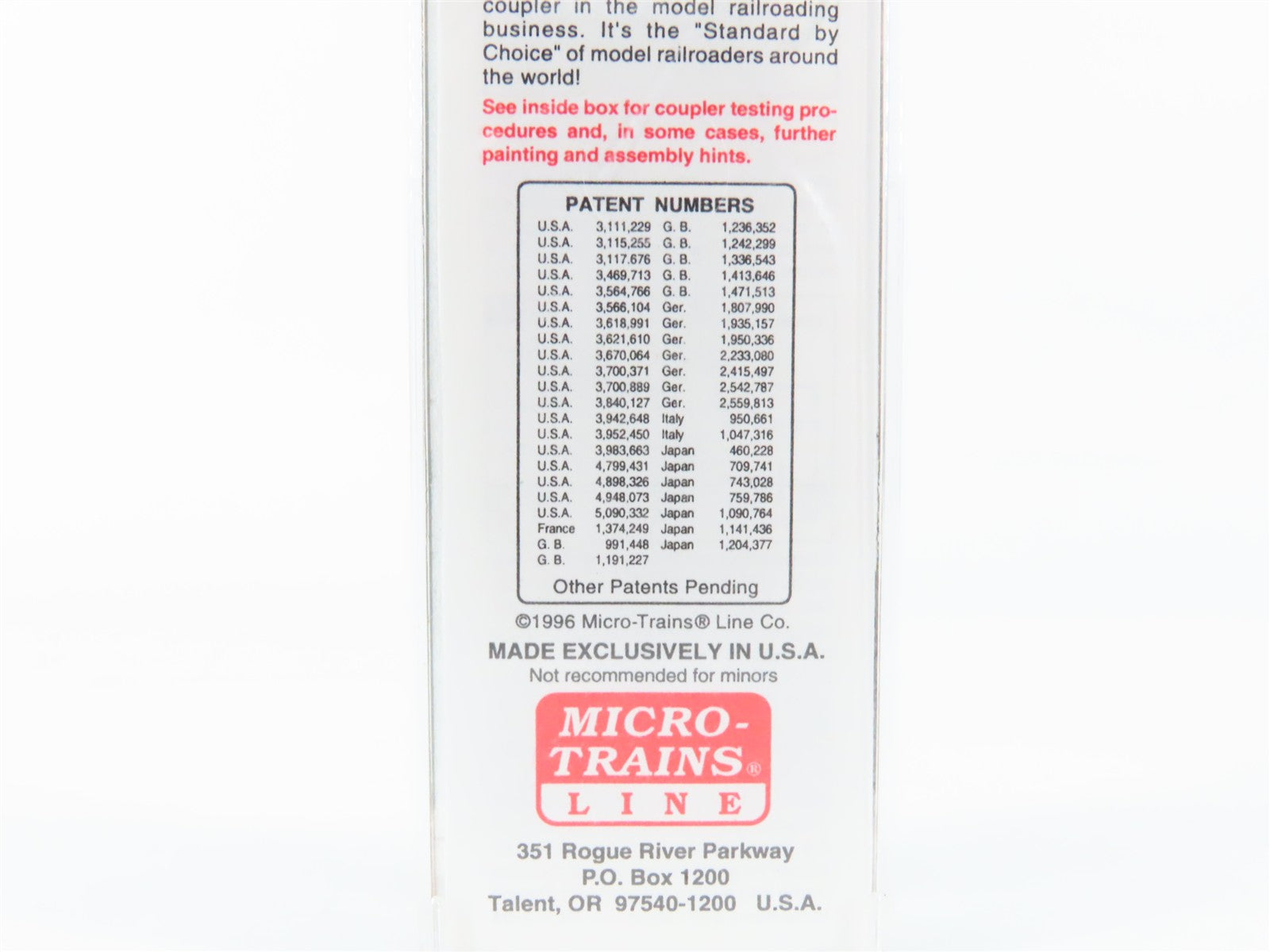 N Scale Micro-Trains MTL 77020 RDG Reading 50' Box Car 20054 RTR