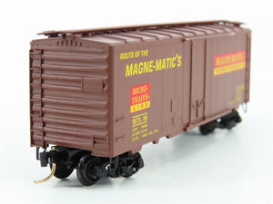 N Scale Micro-Trains MTL 21200 Route Of The Magne-Matics 40' Box Car 80 RTR